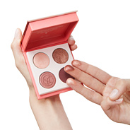 Paleta 4 očných tieňov Granit Rose