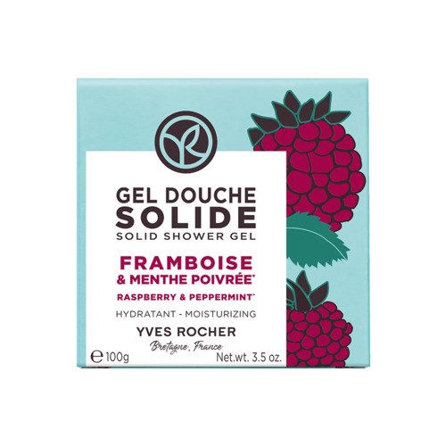 Tuhý sprchovací gél Malina & mäta