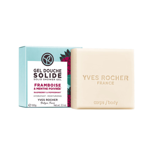 Tuhý sprchovací gél Malina & mäta