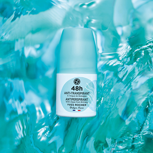 Antiperspirant 48 h s riasou z Bretónska