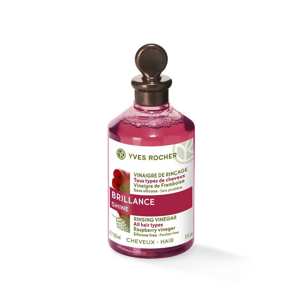 Malinový ocot pre lesklé vlasy